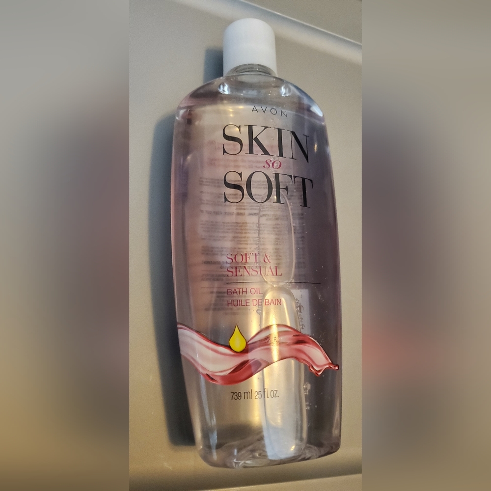 Avon Skin So Soft Soft and Sensual Bath Oil 25 fl oz. Brand new.